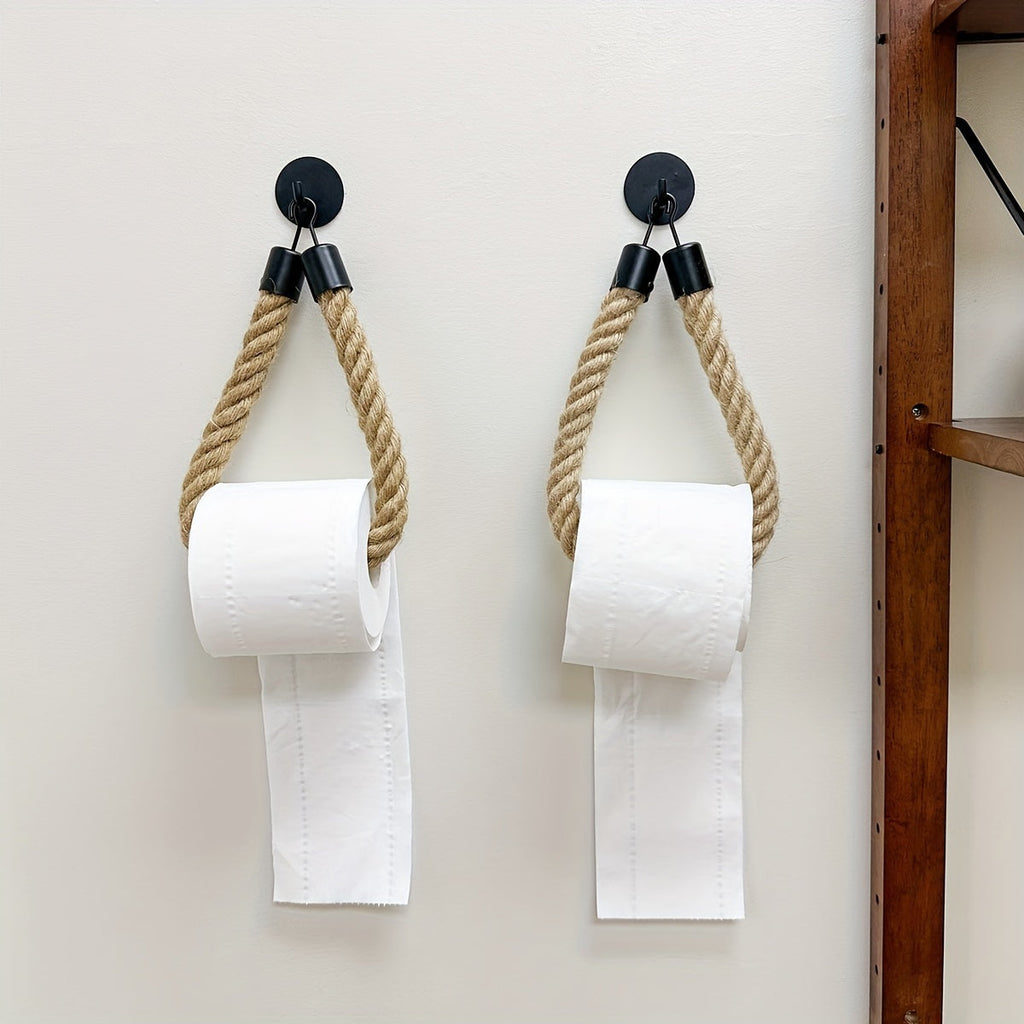 Hamp Snor Toiletpapirholder - Til Stilfulde Badeværelser