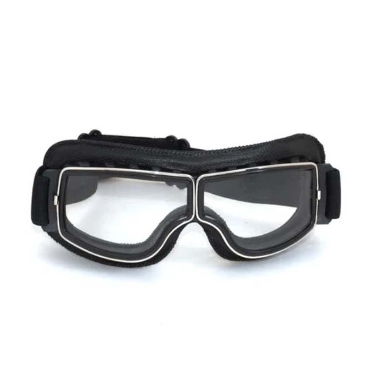 ClassicRide Vintage Læder Motorcykel Goggles