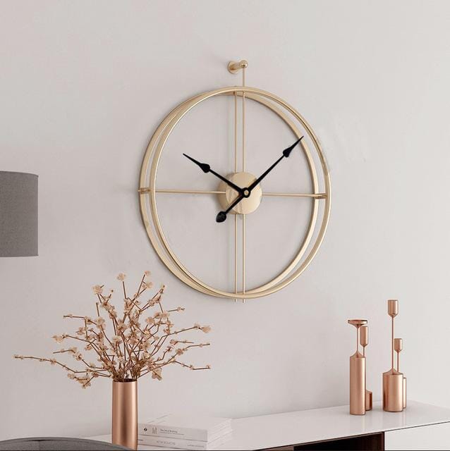 Indretning & Dekoration Stor Væglampe med Geometrisk Metal Design og Stille Mekanisme