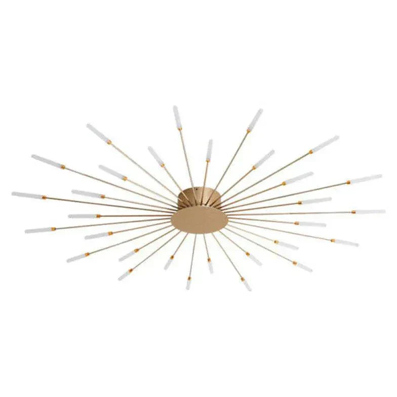 Moderne LED Loftlampe - Snurrende Fyrværkeri Design