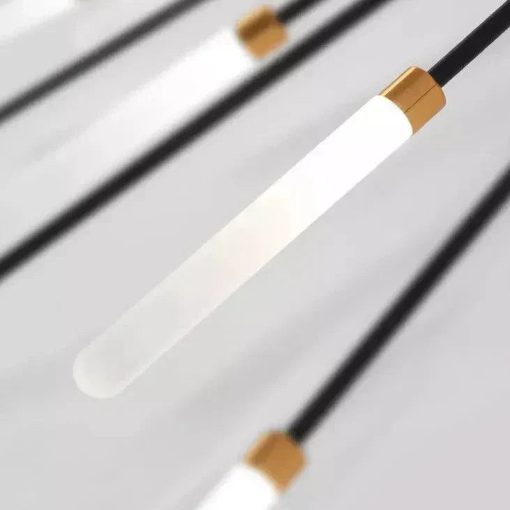 Moderne LED Loftlampe - Snurrende Fyrværkeri Design