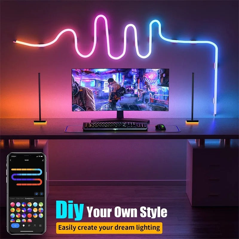 Smartstripe | Neon-LED-strips – Uendelige muligheder for dit rum (EU STIK)