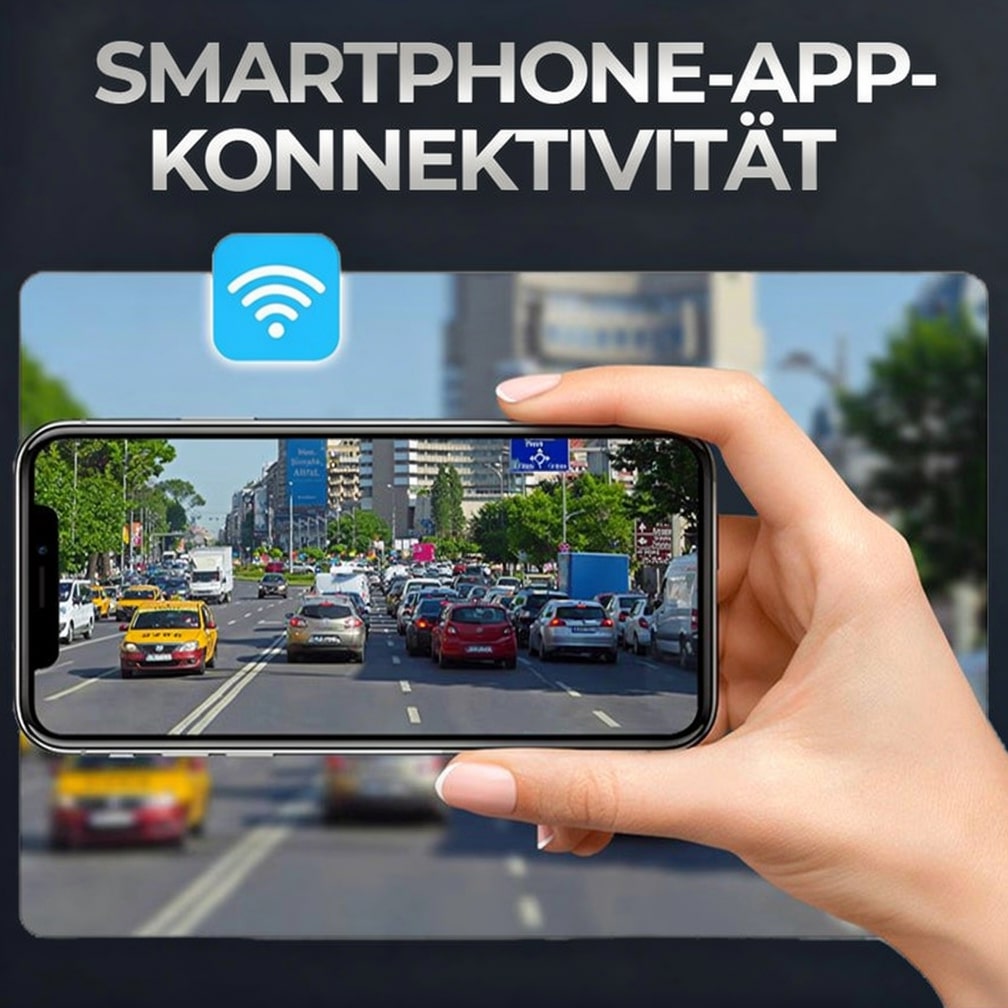 Dashcam til bil foran og bagpå | Bakkamera til eftermontering | Bilkamera | KøreCam