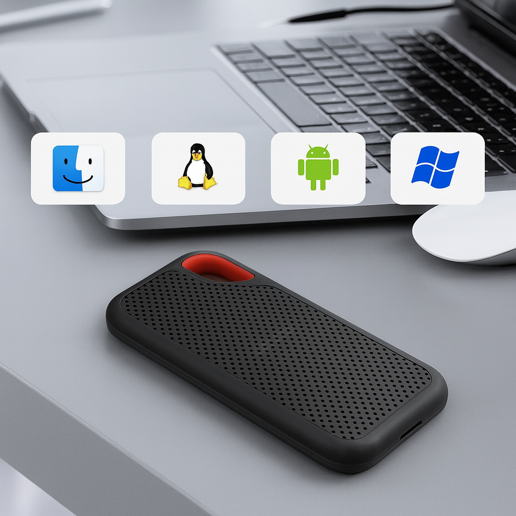 Ekstern Harddisk | SSD med 2 TB Lagerplads | DataBox