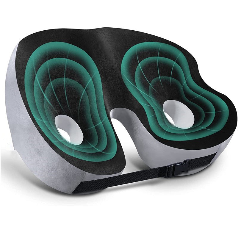 Memory Foam Pude Med Sædeben Komfort Til Rygstøtte