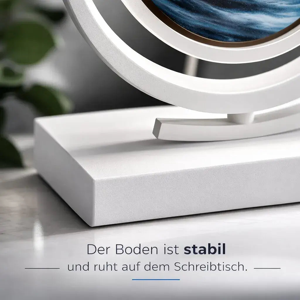 Deko LED Bordlampe | Moderne Designer Lampe | Sandbillede til Drejning | SandScape