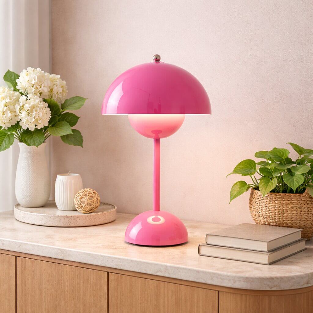 Designer Bordlampe | LED Bordlampe | Natbordlampe | Dimmbar & trådløs | Lumora