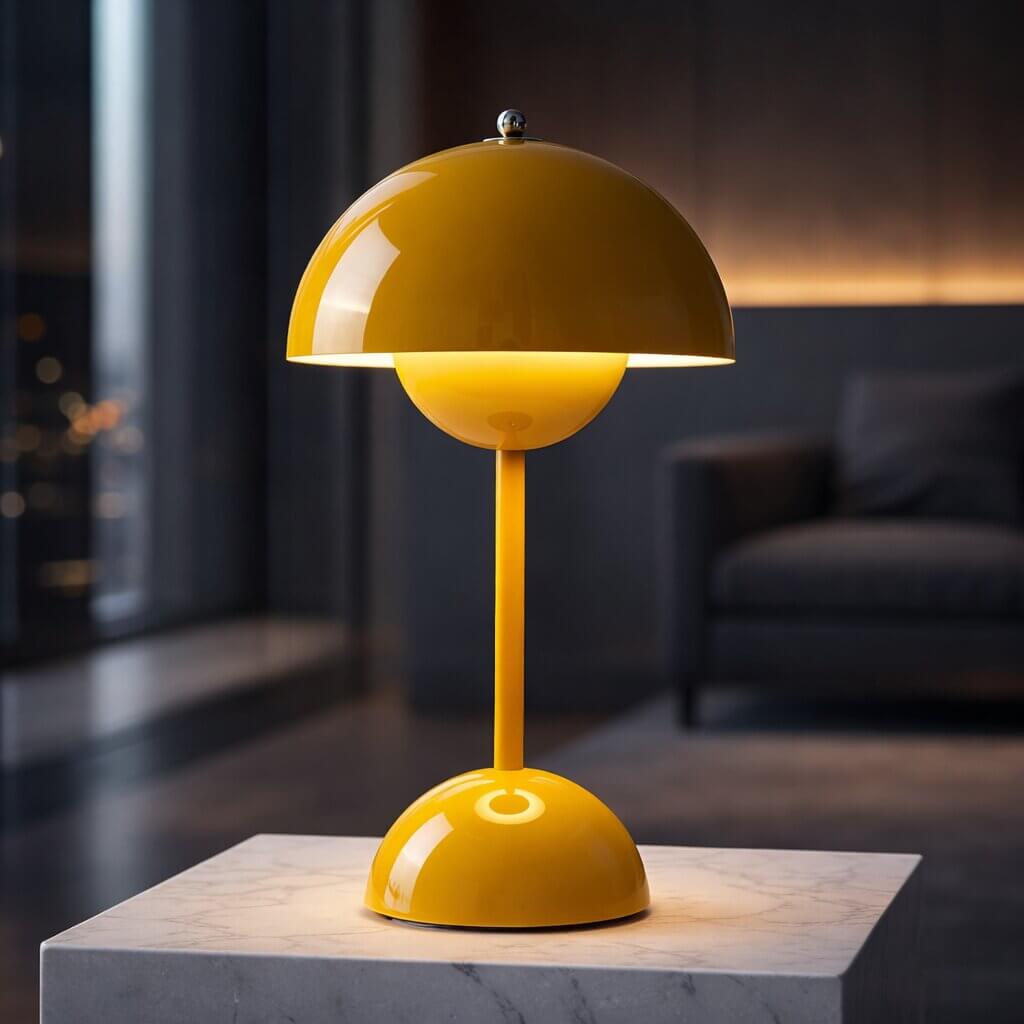 Designer Bordlampe | LED Bordlampe | Natbordlampe | Dimmbar & trådløs | Lumora