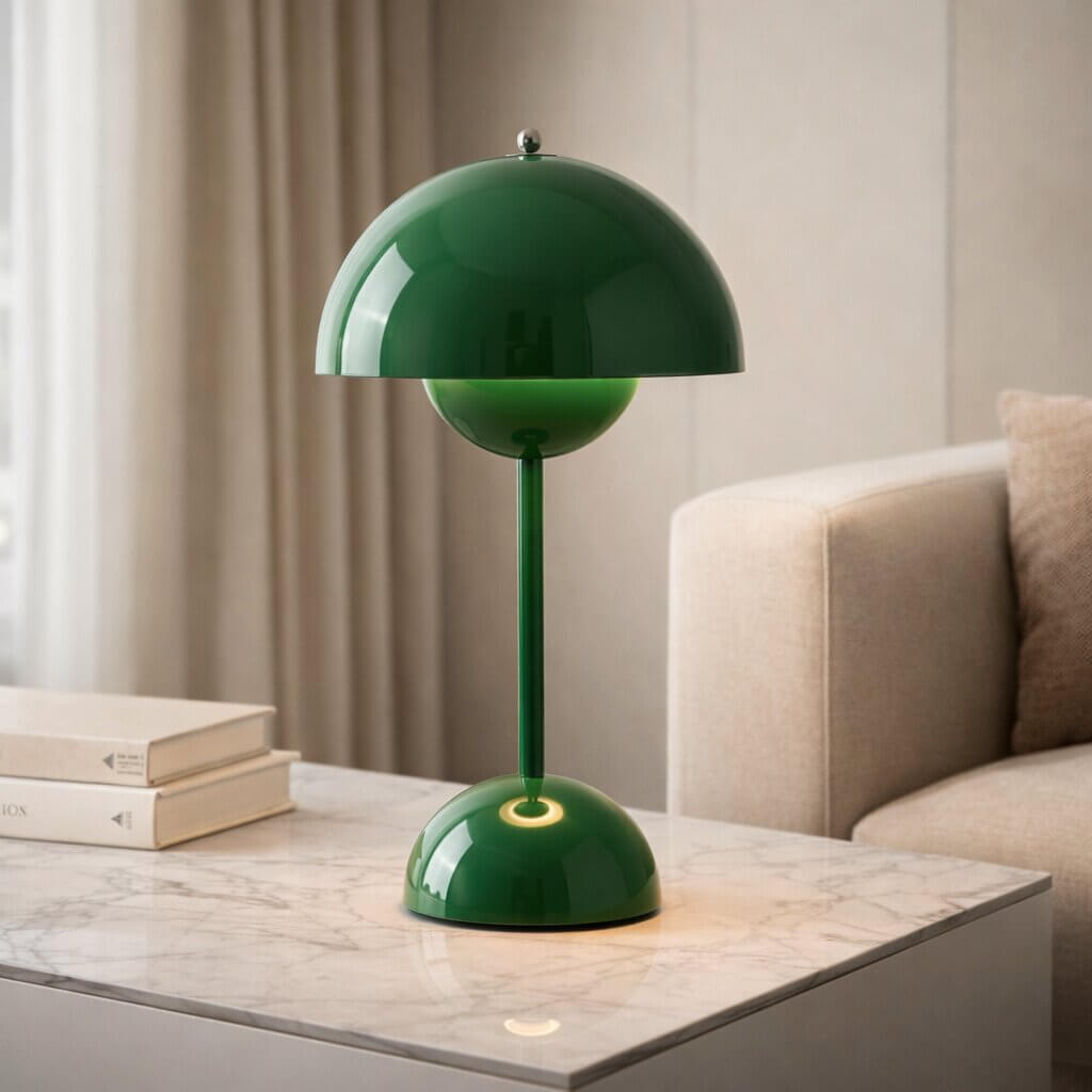 Designer Bordlampe | LED Bordlampe | Natbordlampe | Dimmbar & trådløs | Lumora