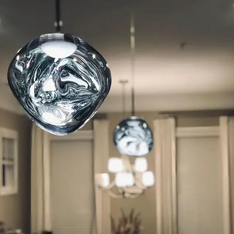 Fjordline Nordic Pendellampe med Klart Glas til Spisestuer, Køkkener og Stuer