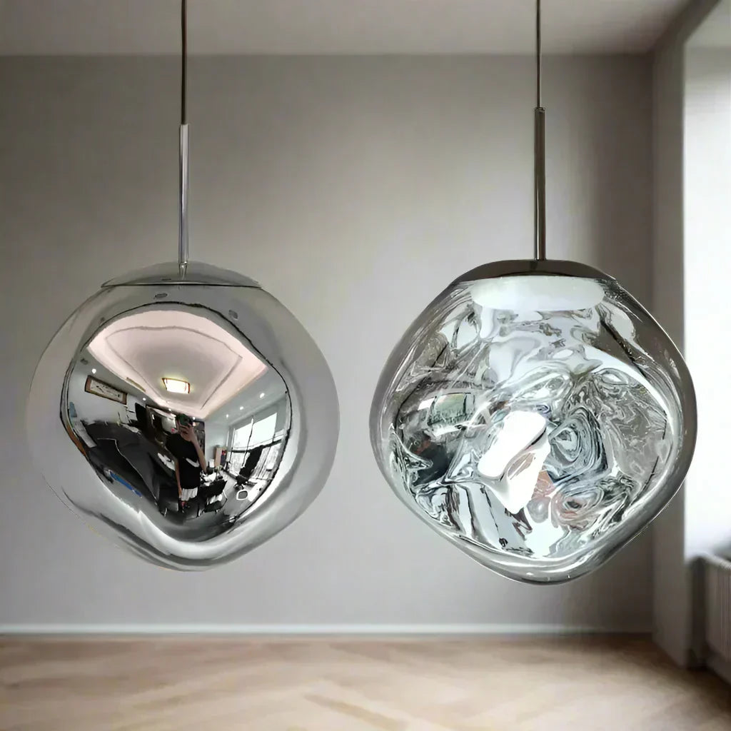 Fjordline Nordic Pendellampe med Klart Glas til Spisestuer, Køkkener og Stuer