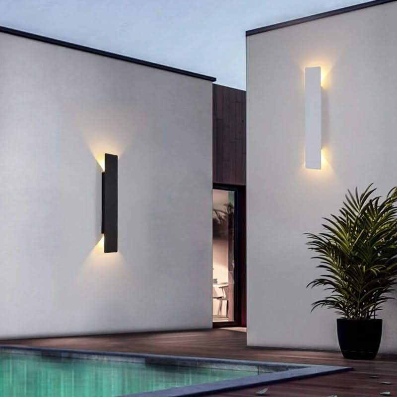 LUMIÉRE Vejrbestandige udendørs væglamper StreamLine udendørs belysning