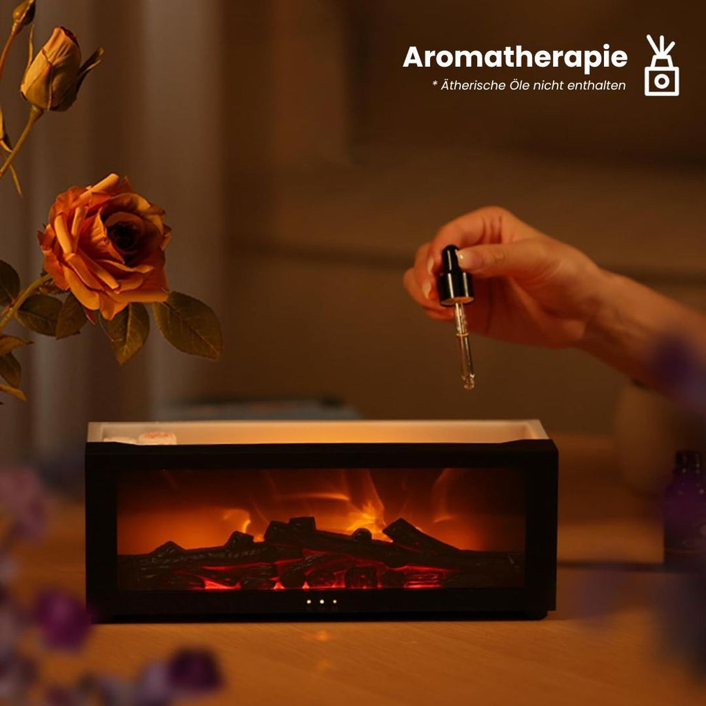 Aroma Diffuser | Elektrisk Duftlampe med Flammeeffekt | DuftFlamme