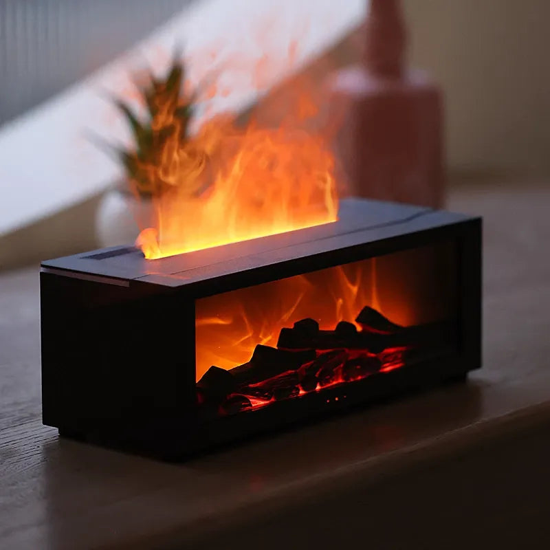 Aroma Diffuser | Elektrisk Duftlampe med Flammeeffekt | DuftFlamme