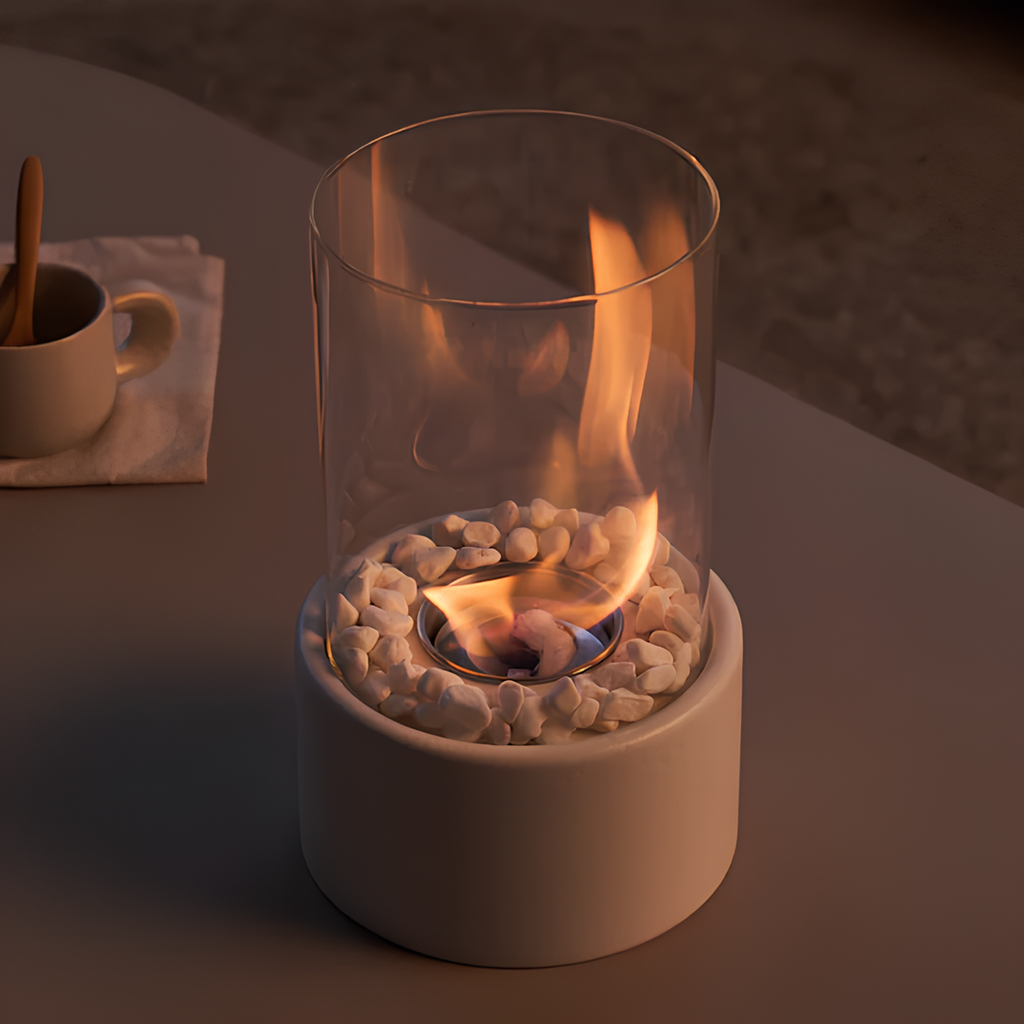 Lumora Classic Olie Lampe Med Åben Flamme Til Stuer