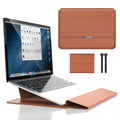 Laptop Sleeve med Indbygget Stativ – Beskyttende Etui til 11–16 tommer Laptops