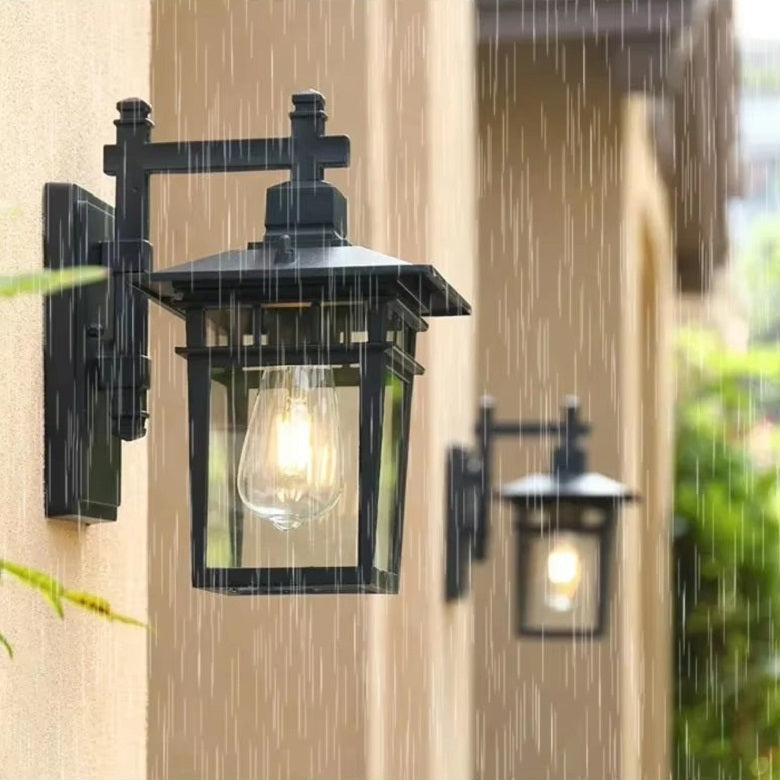 Udendørs Vandtæt Lantern Væglampe