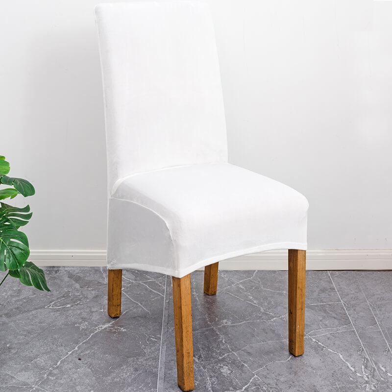 XL Stretch Velvet Spisestolebetræk - Elegant & Holdbart