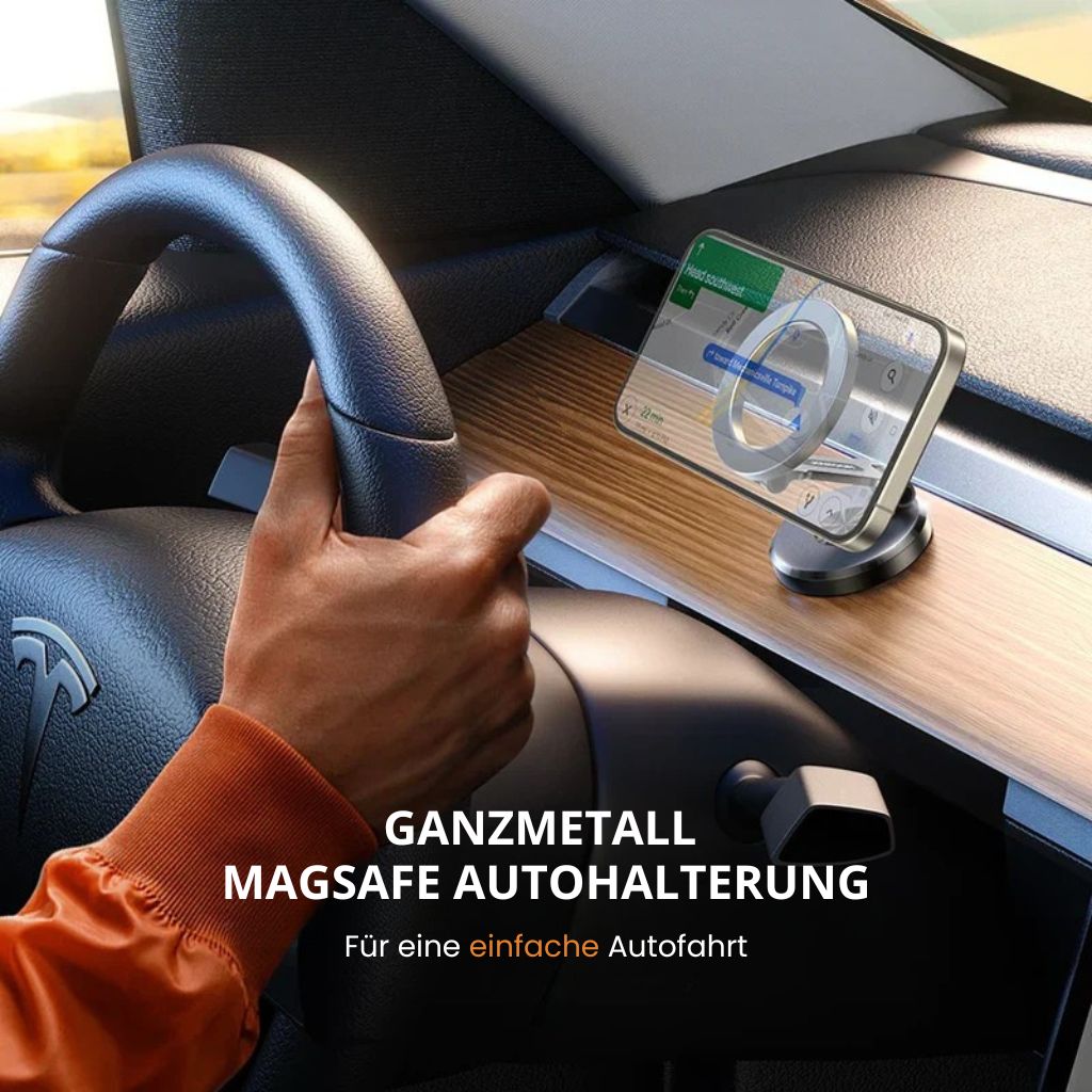Mobilholder Bil | Magnetisk Magsafe Holder | FahrMag