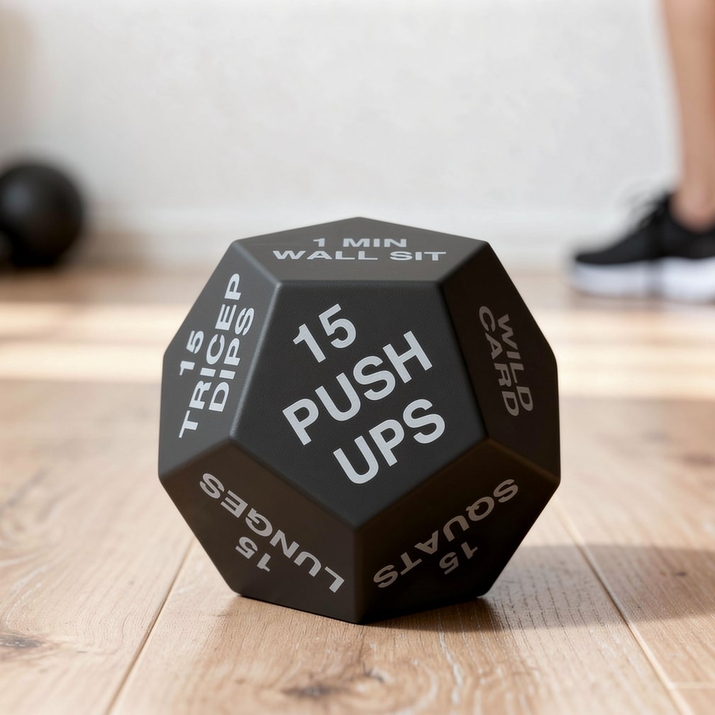 Fitness Terning til Muskelopbygning & Styrketræning derhjemme | Hjemme Workout til Hele Krop Træning | KraftTerning