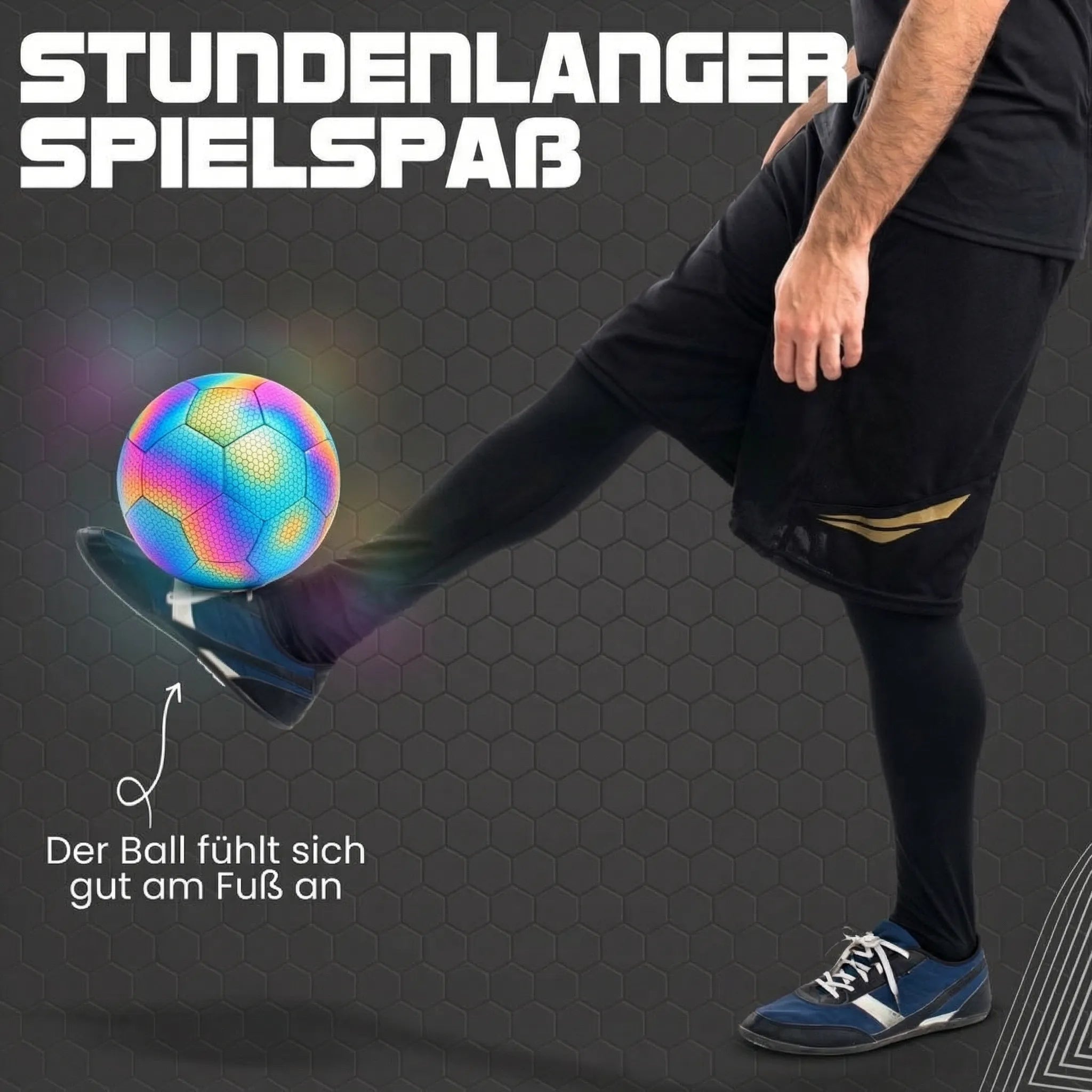 Fodbold til Dag & Nat | Glow in the Dark Fodbold | NatKick