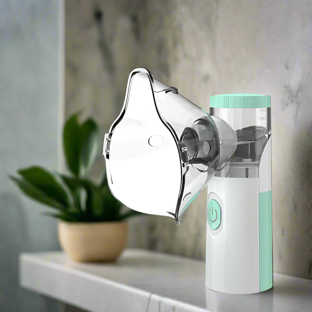 Nebulisator til Astma Lindring | Kompakt Håndholdt Inhalator til Hjem & Rejser