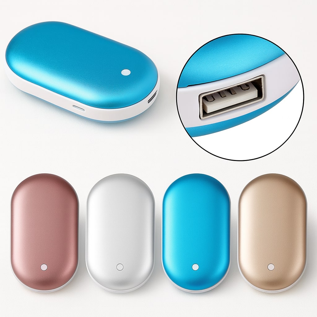 Elektriske Håndvarmere & Taskevarmere med Powerbank | HandHimmel