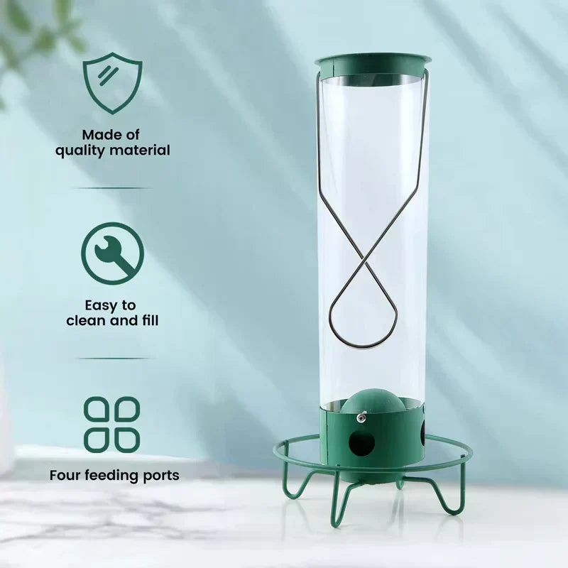 Heavy-Duty Egernfri Fuglefoder - Metal Design