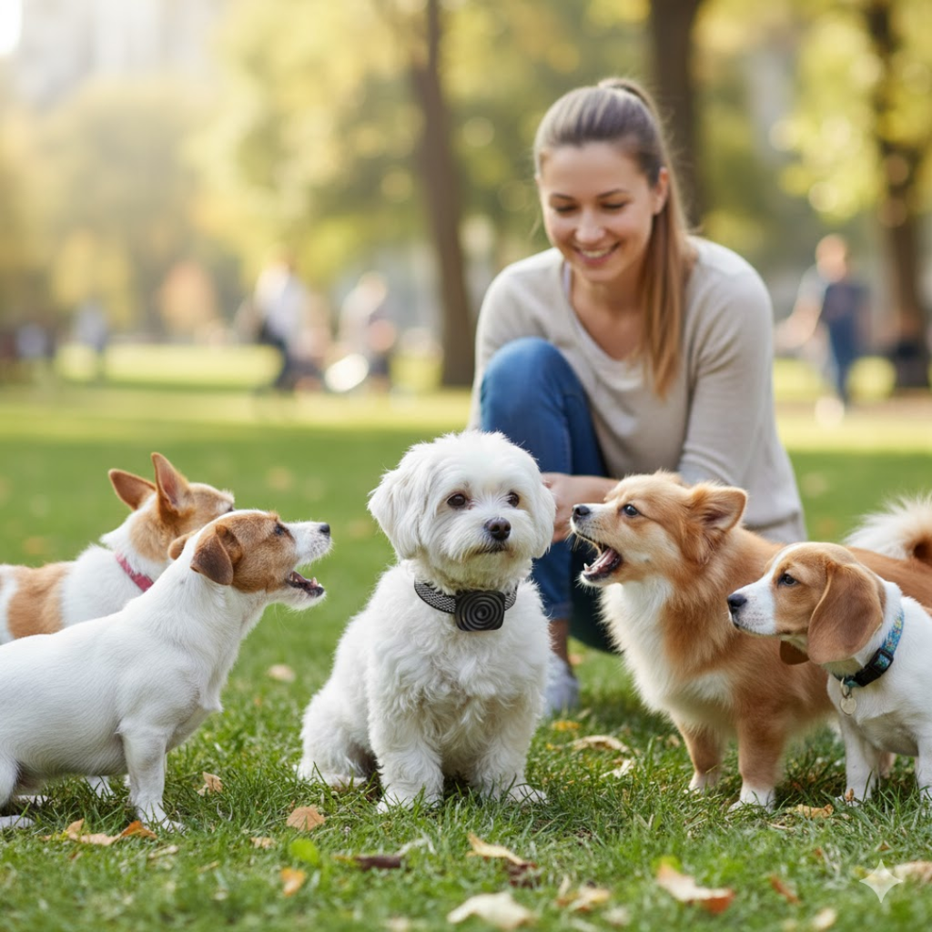 Hundebellhalsband | Anti Bell Halsband til Hunde | BellFrei