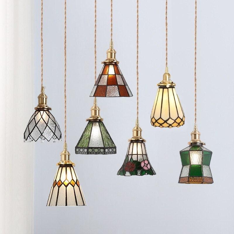 Mirella Vintage Glaspendelampe Med LED Pære