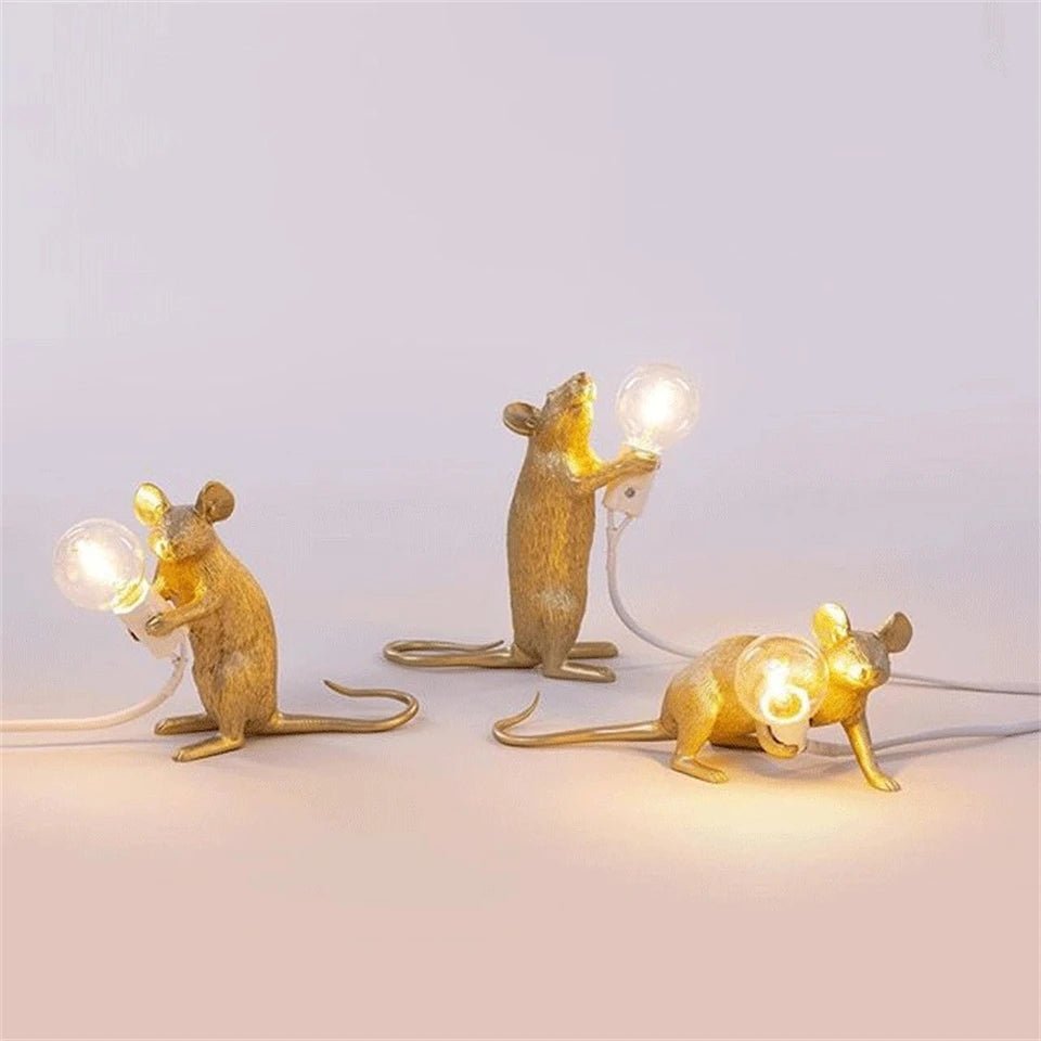 LED Bordlampe med Dyrefigur Design til Legende og Stemningsfuld Belysning