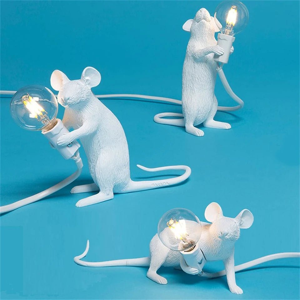 LED Bordlampe med Dyrefigur Design til Legende og Stemningsfuld Belysning