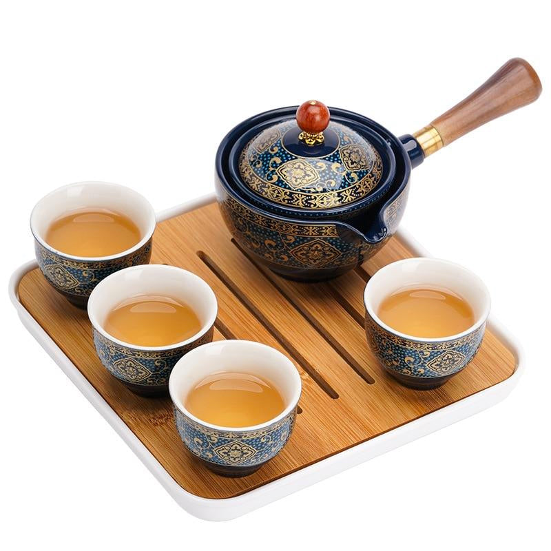 Aurelia Keramisk Teapot Sæt til Gongfu Te Crafting