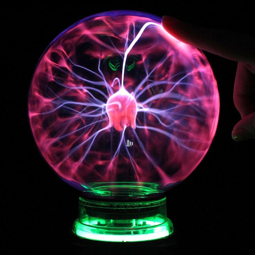 Interaktiv Plasma Globe Lys til Berøringsaktiveret Hjemmedekor