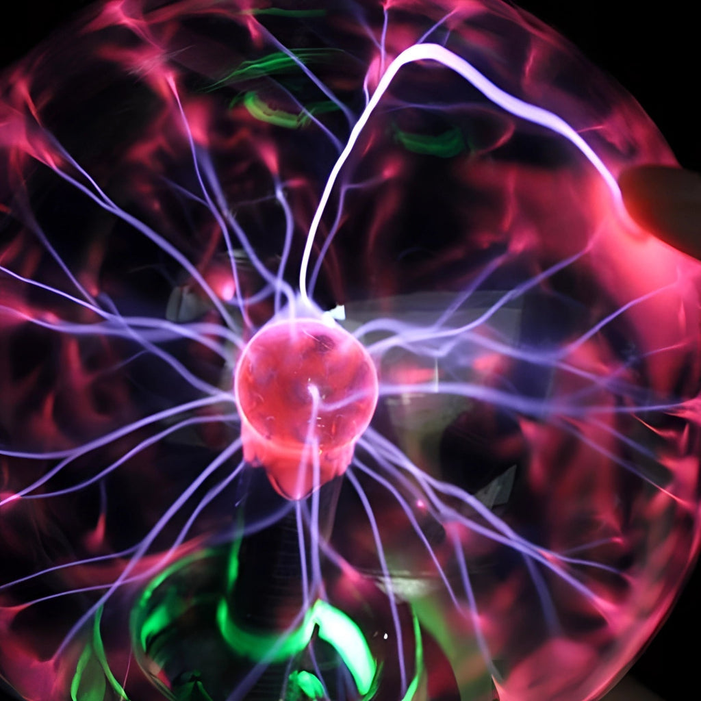 Interaktiv Plasma Globe Lys til Berøringsaktiveret Hjemmedekor