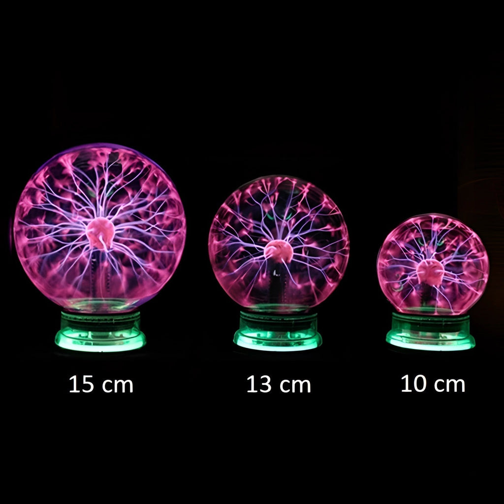 Interaktiv Plasma Globe Lys til Berøringsaktiveret Hjemmedekor