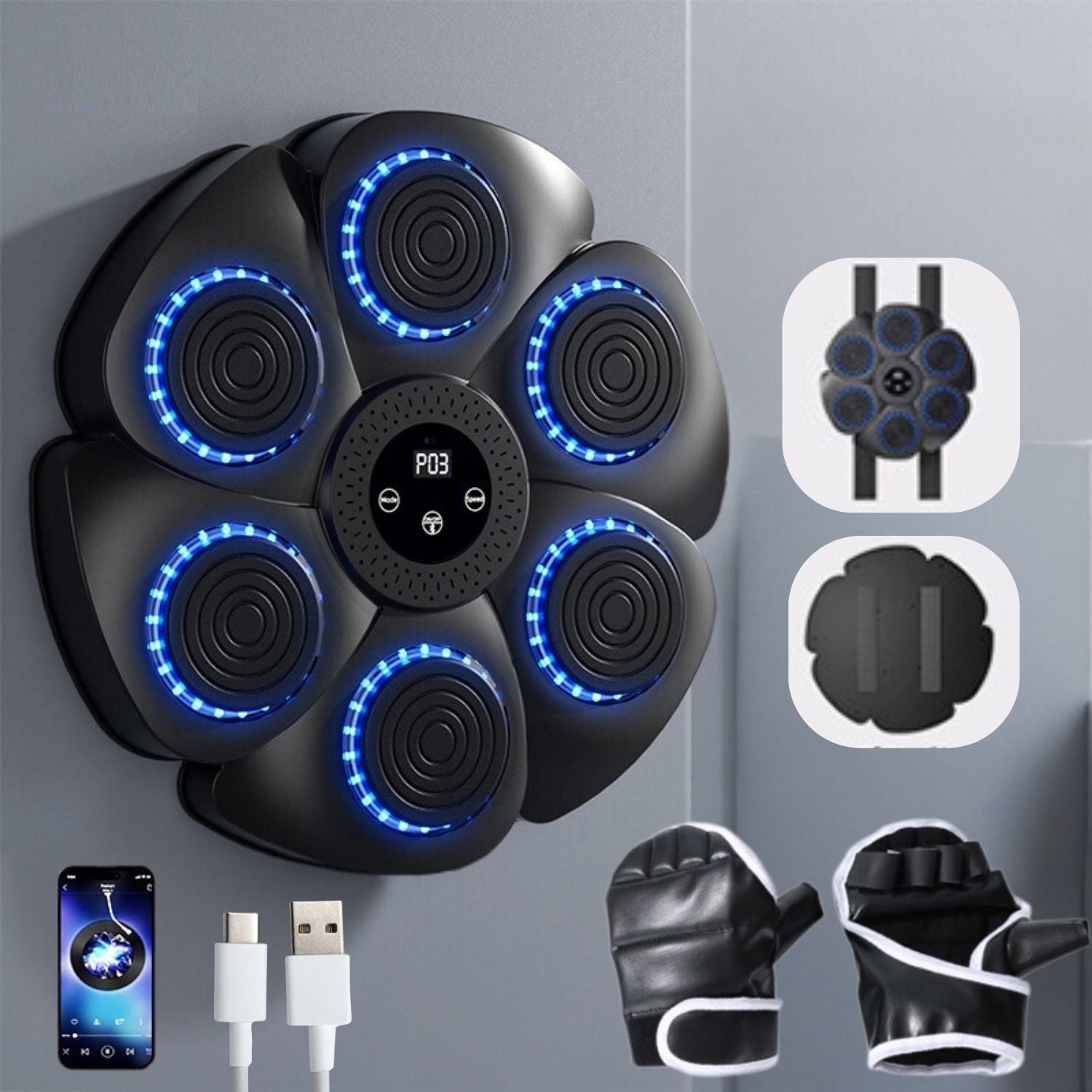 Interaktiv Smart Boksemaskine - PunchTech