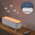 Diffuser & Luftfugter | LED Aromadiffuser med Farveskift & Fjernbetjening | JellyMist