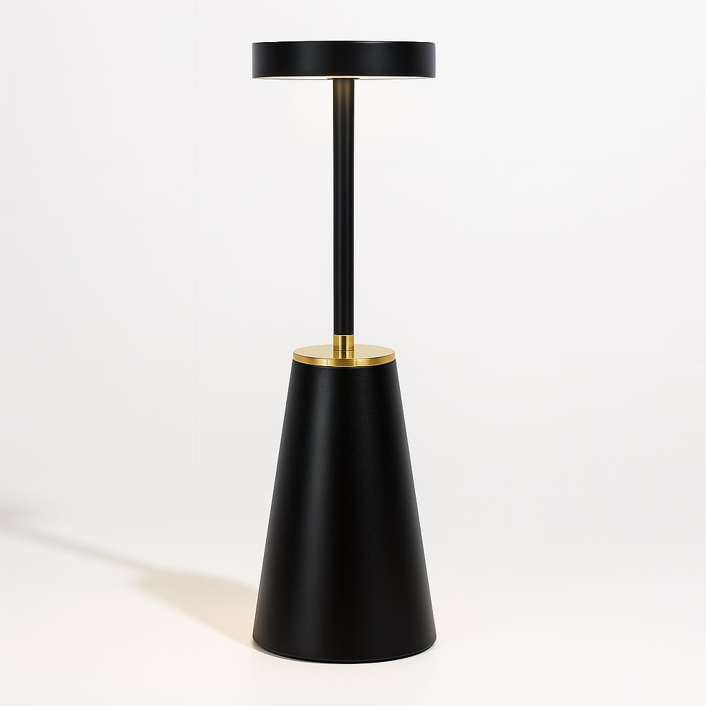 Trådlampe | Natbordlampe med Touch | Dæmpbar lampe til moderne atmosfære | AuraLume