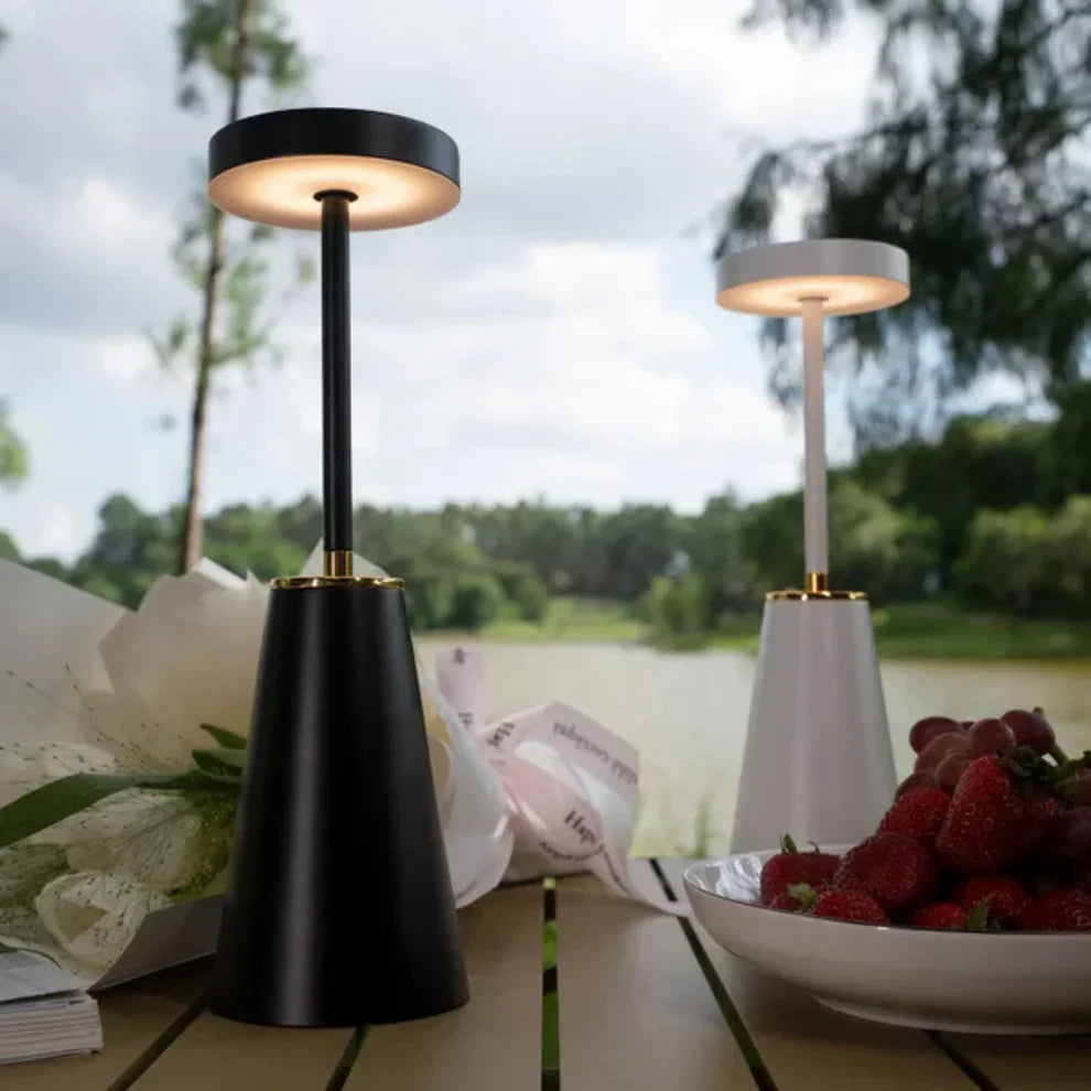 Trådlampe | Natbordlampe med Touch | Dæmpbar lampe til moderne atmosfære | AuraLume