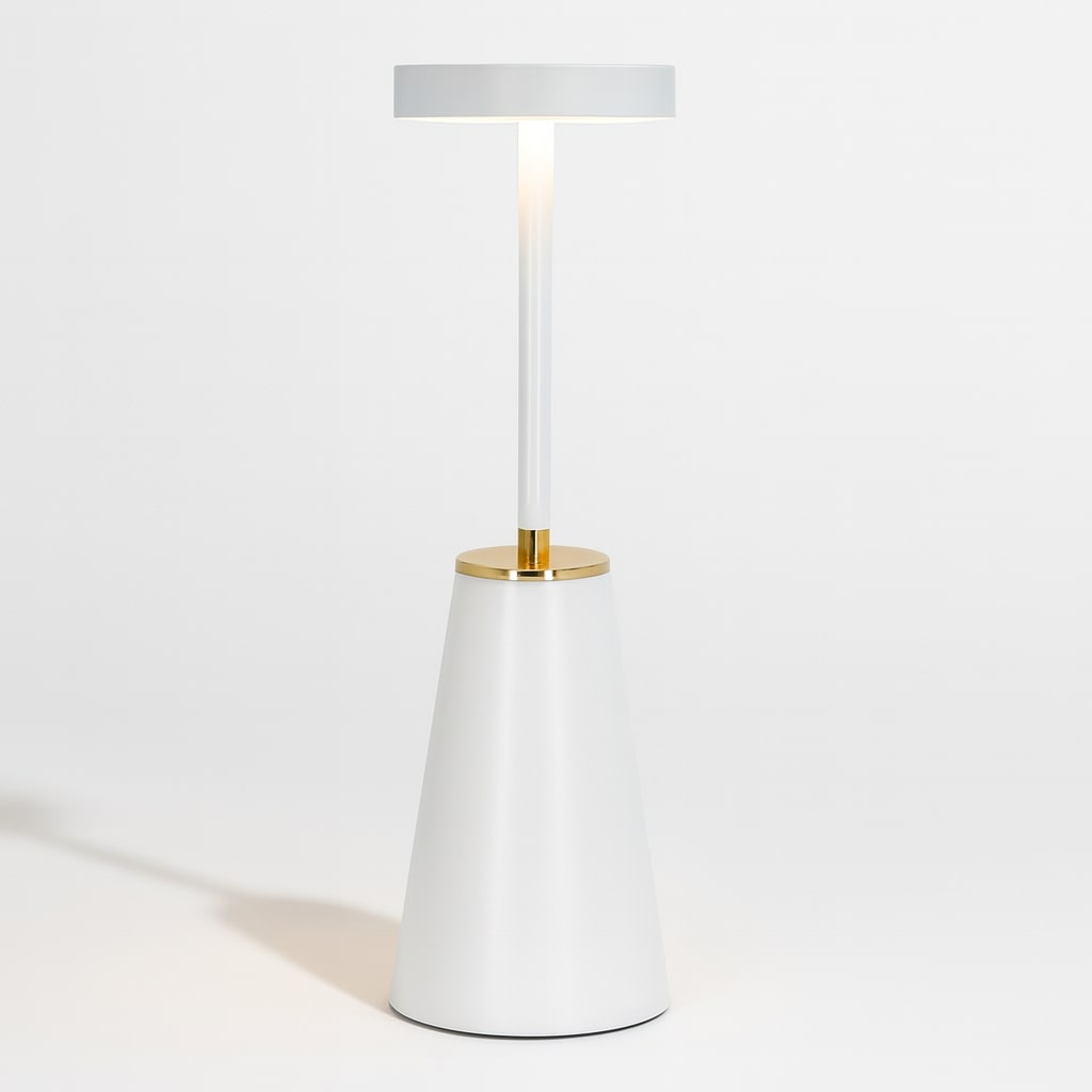 Trådlampe | Natbordlampe med Touch | Dæmpbar lampe til moderne atmosfære | AuraLume