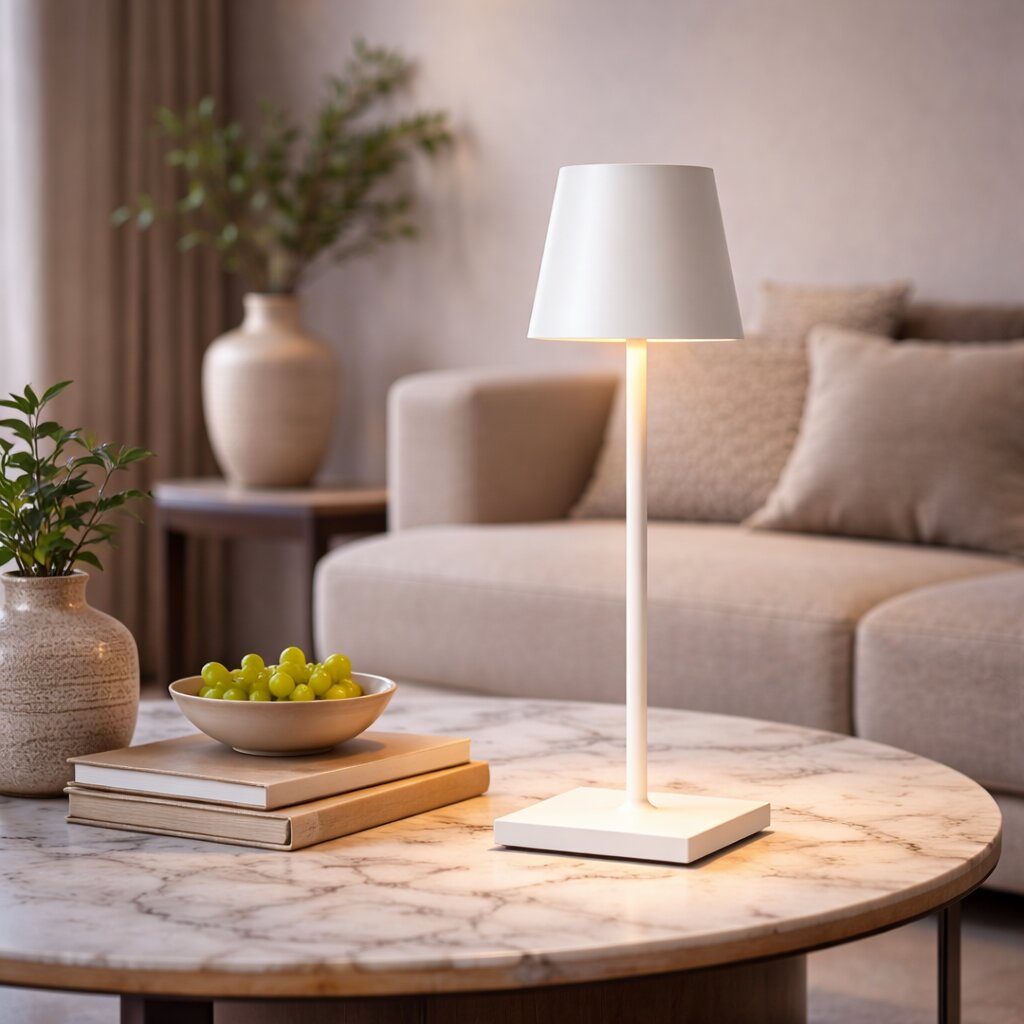 Trådlampe til bord | Bordlampe med batteri | BordLys