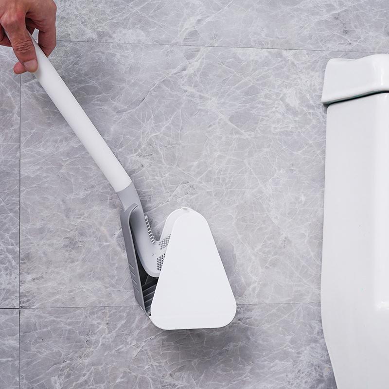 Silikone toiletbørste | Toiletbørste med holder | WC børste | Cleanova