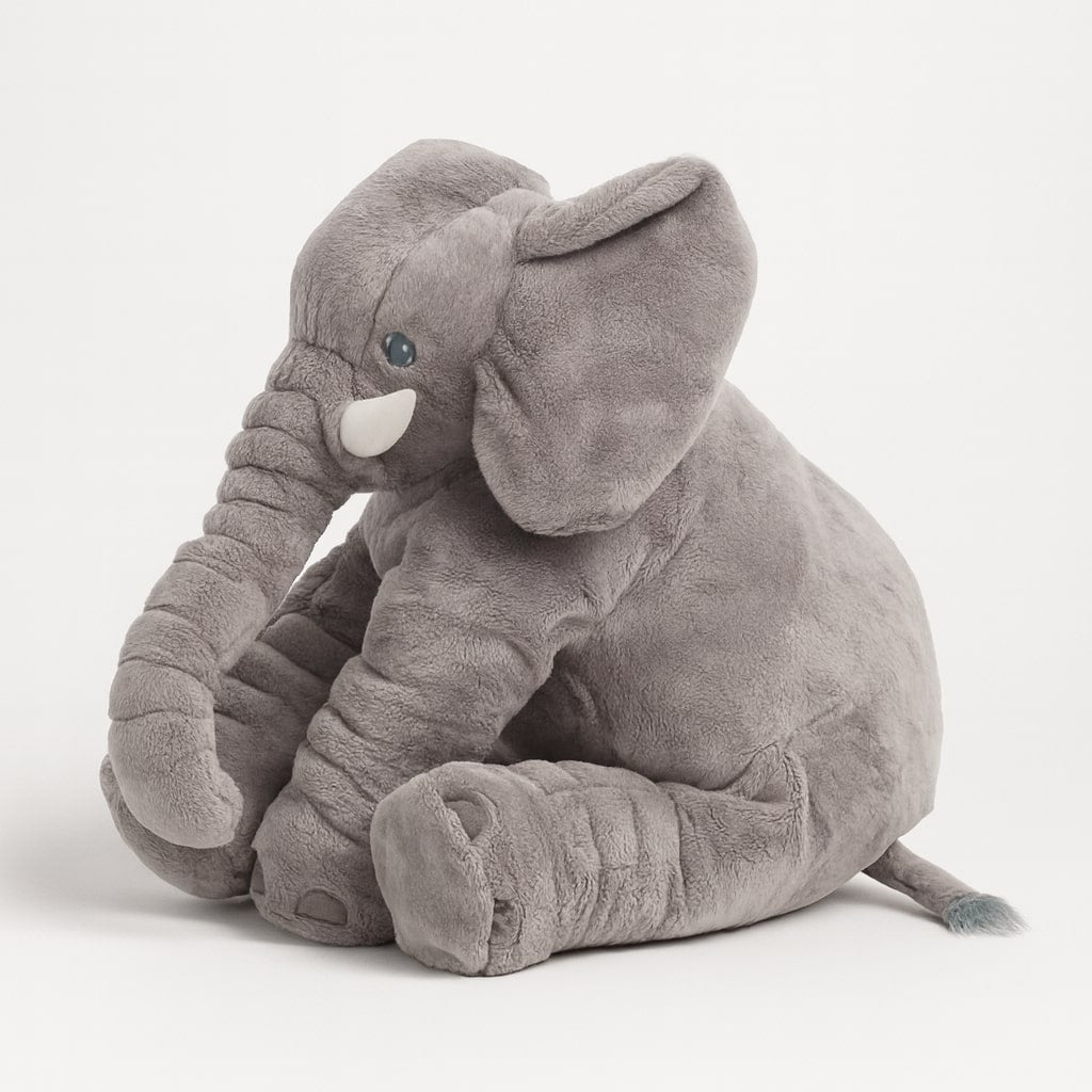 Krammedyr til børn og babyer | Plysdyr med blødt stof | MiniElefant