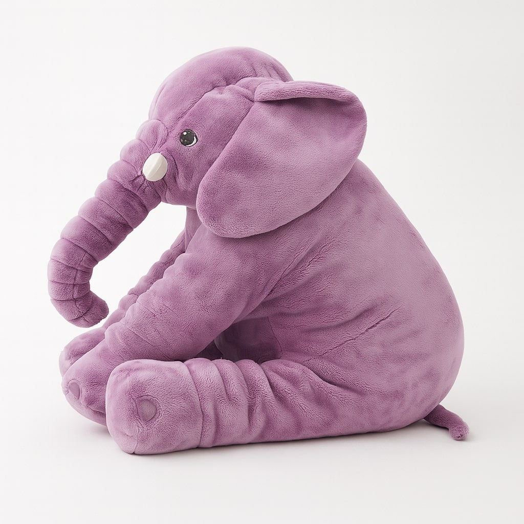 Krammedyr til børn og babyer | Plysdyr med blødt stof | MiniElefant