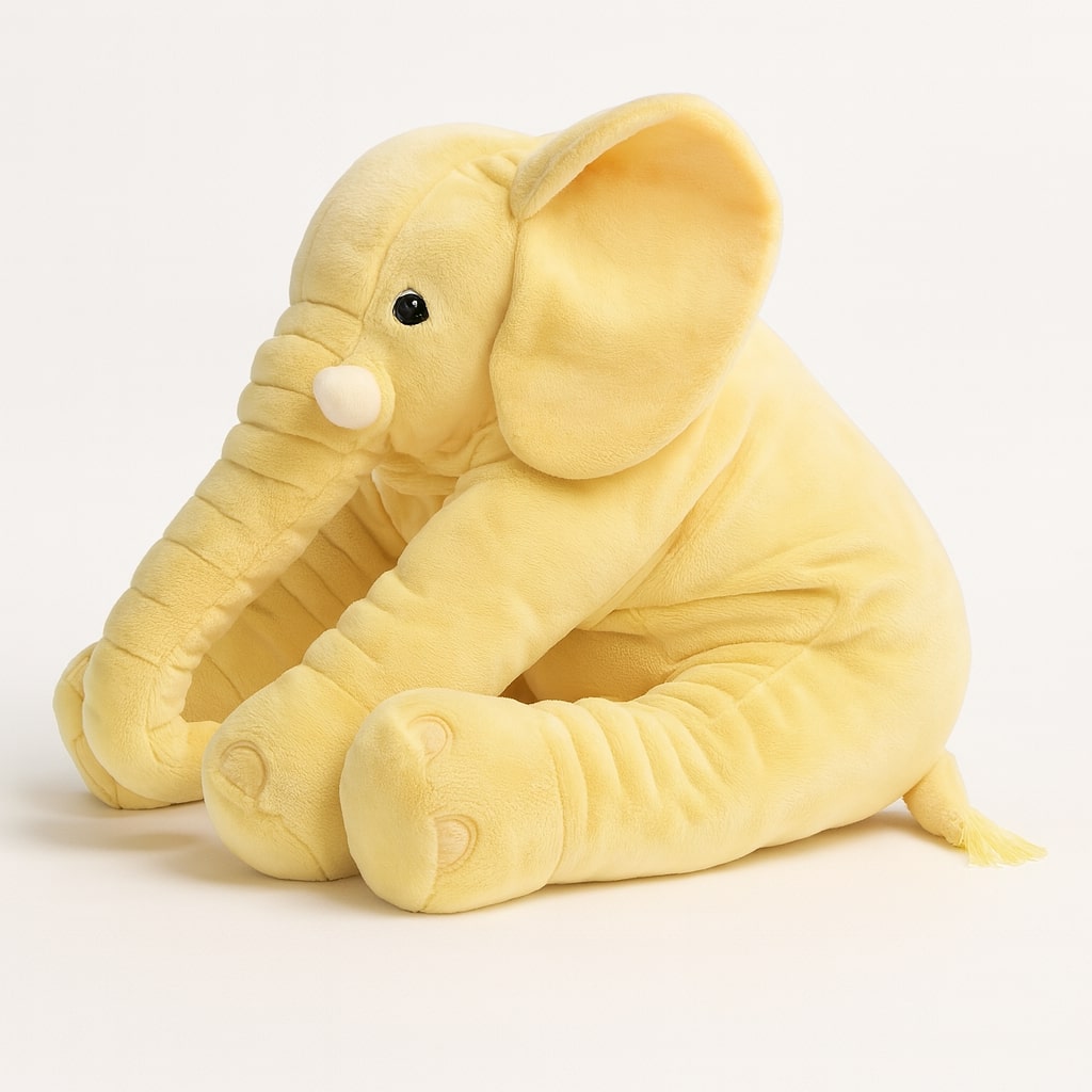 Krammedyr til børn og babyer | Plysdyr med blødt stof | MiniElefant