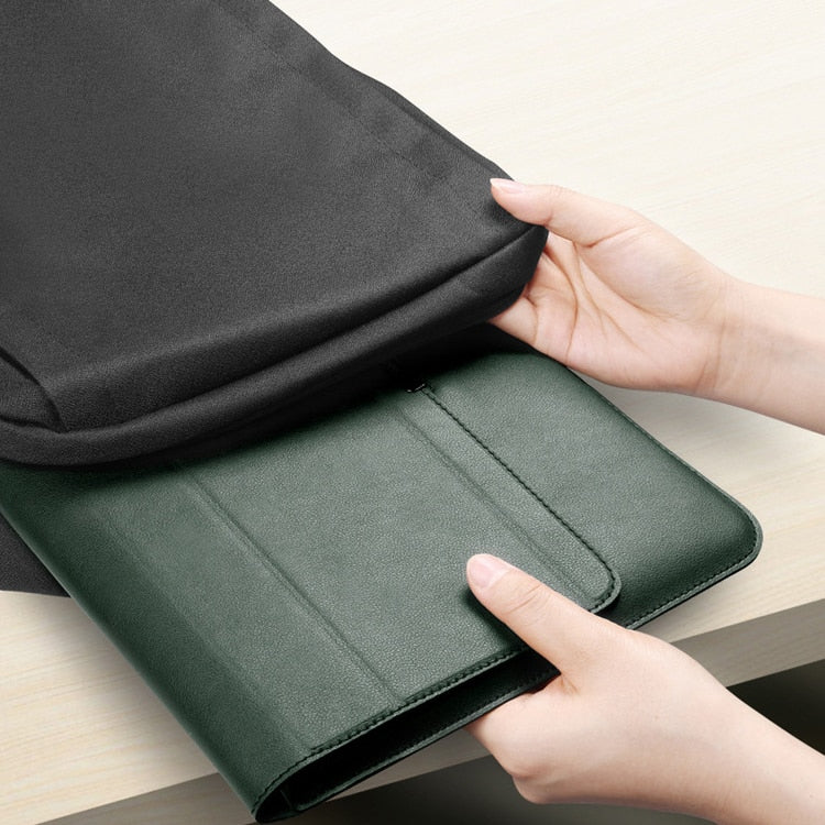 Laptop taske & Laptop stativ i 1 | Laptop sleeve & Holder | Stand taske