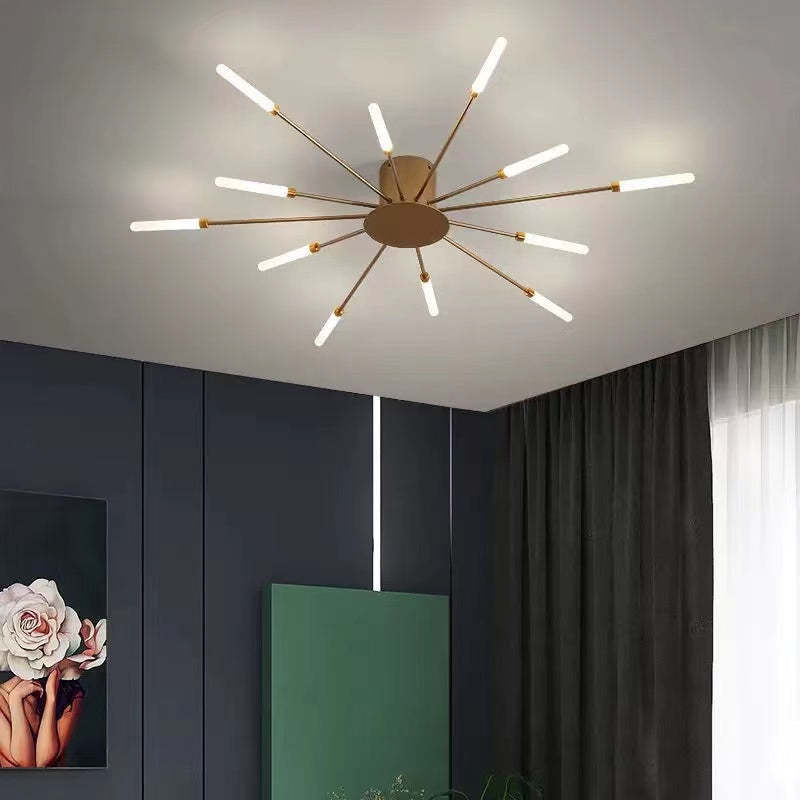 Astralis Moderne Loftkrone med LED Fyrværkeri Design