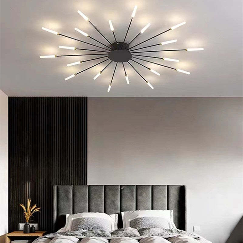 Astralis Moderne Loftkrone med LED Fyrværkeri Design