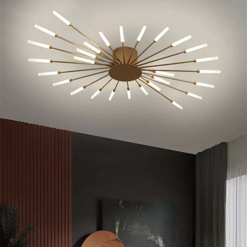 Astralis Moderne Loftkrone med LED Fyrværkeri Design